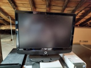 Lote de 5 ordenadores y pantalla
