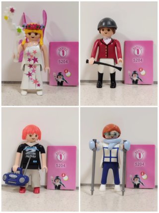 Playmobil 5204 Serie 1 Niñas COMPLETA Nuevo
