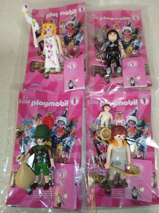 Playmobil 5204 Serie 1 Niñas COMPLETA Nuevo