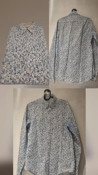 Camisa Zara Estampado Flores Verano