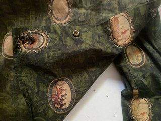Camicia vintage cucita a mano