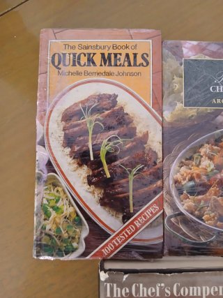 Lote 3 libros cocina ingles english