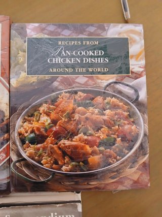 Lote 3 libros cocina ingles english