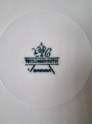Servizio piatti dolci Tirschenreuth Bavaria '70