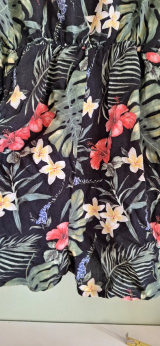 Mono corto estampado tropical XS