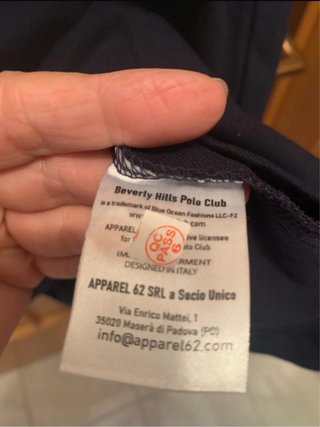 Vestito Polo Donna Beverly Hills Polo Club Blu M