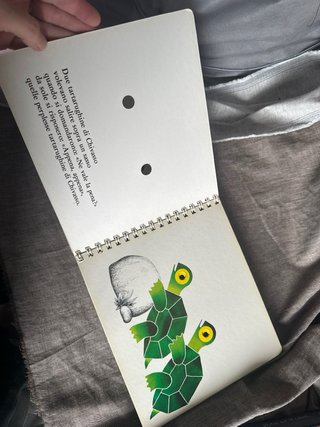 Gufo libro cartonato per bambini vintage
