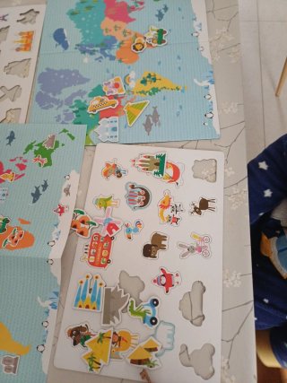 Mapa del Mundo Magnético Apli Kids