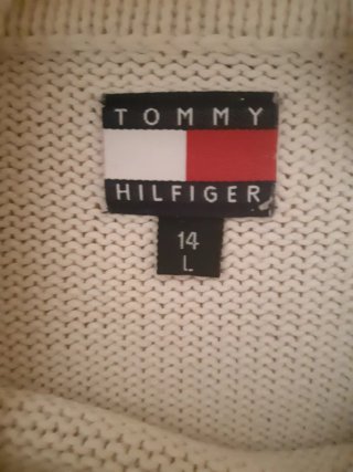 Jersey Tommy Hilfiger T Blanco Talla L