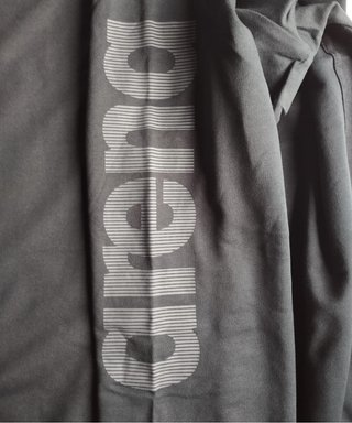 Sudadera Arena con capucha azul marino Talla L
