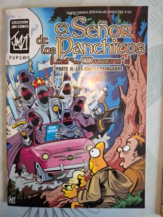 Comics El Jovit y El Señor de los panchitos