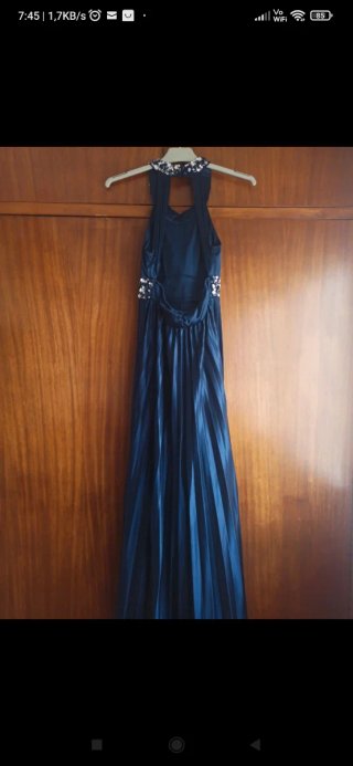 Vestido Fiesta Fórmula Joven Azul