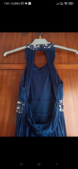 Vestido Fiesta Fórmula Joven Azul