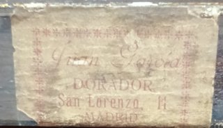 Marcos Antiguos Dorado Pan de Oro