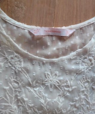 Blusa Zara bordada