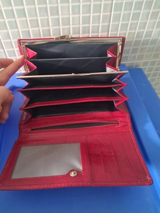 Portafoglio donna Coveri YY rosso