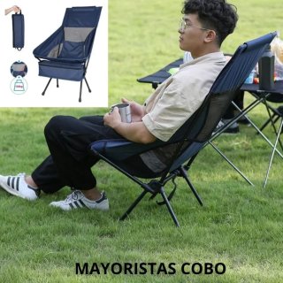 PACK 2 SILLAS PLEGABLES CAMPING  COMODA  MOTOS