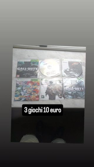 Lotto 6 giochi Xbox 360 - 20 euro