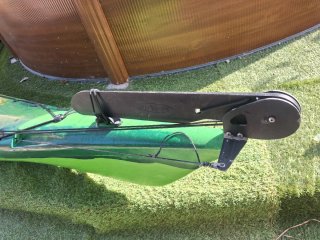 Kayak de travesía verde  Kayak de mar