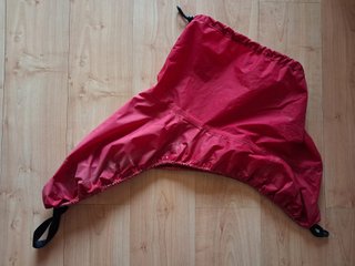 Kayak de travesía + pala + chaleco + cubre bañeras
