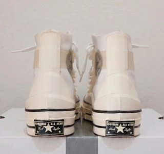 Zapatillas Converse Mujer Talla 37.5 Beige/Blanco