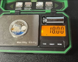 Moneda Plata 0.925 Juan Sebastián Elcano