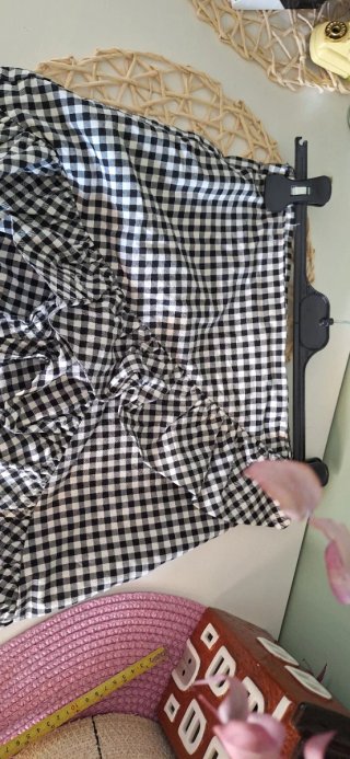 Falda pantalón Zara Talla S Vichy