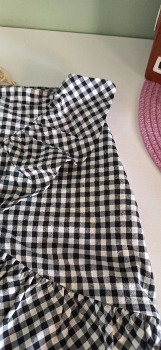 Falda pantalón Zara Talla S Vichy