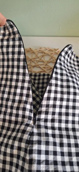 Falda pantalón Zara Talla S Vichy