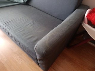 Divano letto Ikea in tessuto