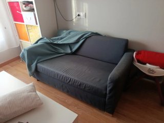 Divano letto Ikea in tessuto