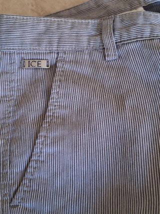 Completo uomo Iceberg grigio rigato