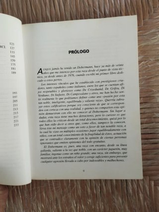 El nuevo libro del dobermann