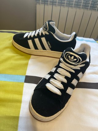 Adidas Campus Negras Talla 39 1/2