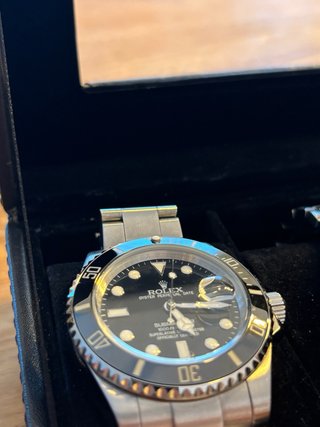 Rolex Submariner Negro Acero Inoxidable