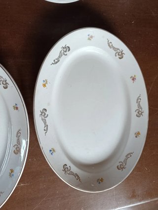 Juego Vajilla San Claudio Oviedo Porcelana