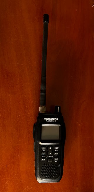 Emisora CB Portátil President Randy III