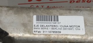 BMW SERIE 1 BERLINA (E81/E87) 120d EJE DELANTERO / CUNA MOTOR