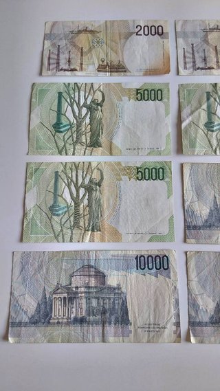 banconote collezione Lire