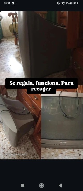 Televisión Grundig antigua