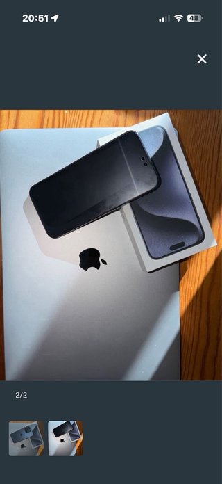 iPhone 15 Pro 128GB Azul impecable
