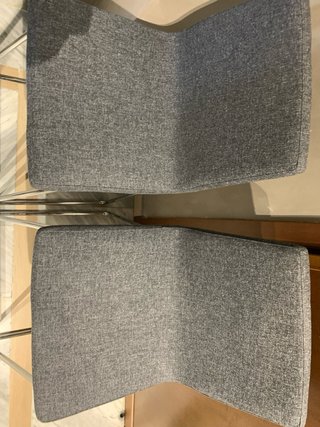 Coppia sgabelli Ikea 63 cm grigio