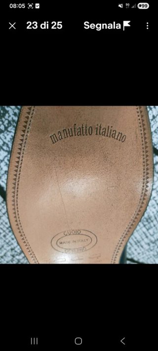 Scarpe uomo pelle eleganti 45 italy affare nuove