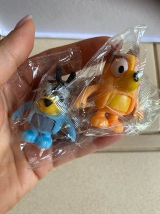 Set 8 Personaggi Bluey Giocattoli