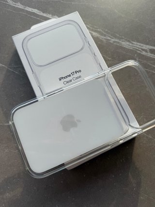 Funda iPhone 17 Pro Transparente Apple