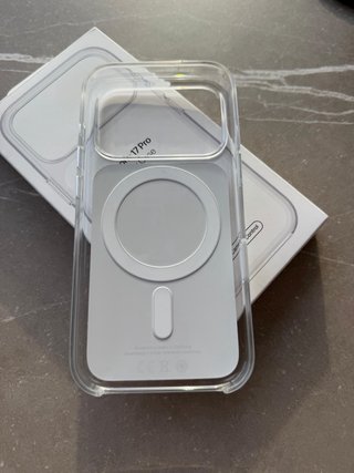 Funda iPhone 17 Pro Transparente Apple