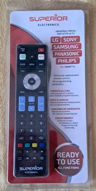 Mando a distancia universal Superior Electronics