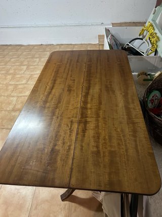 Mesa extensible de madera maciza