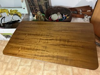 Mesa extensible de madera maciza