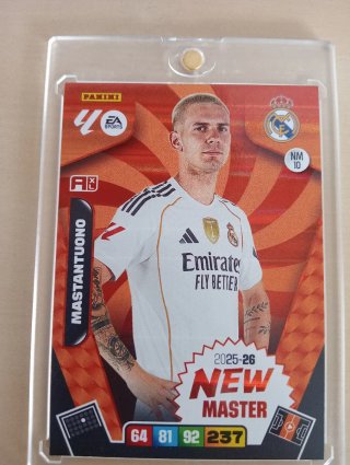 Cromo Panini Master 2025-26